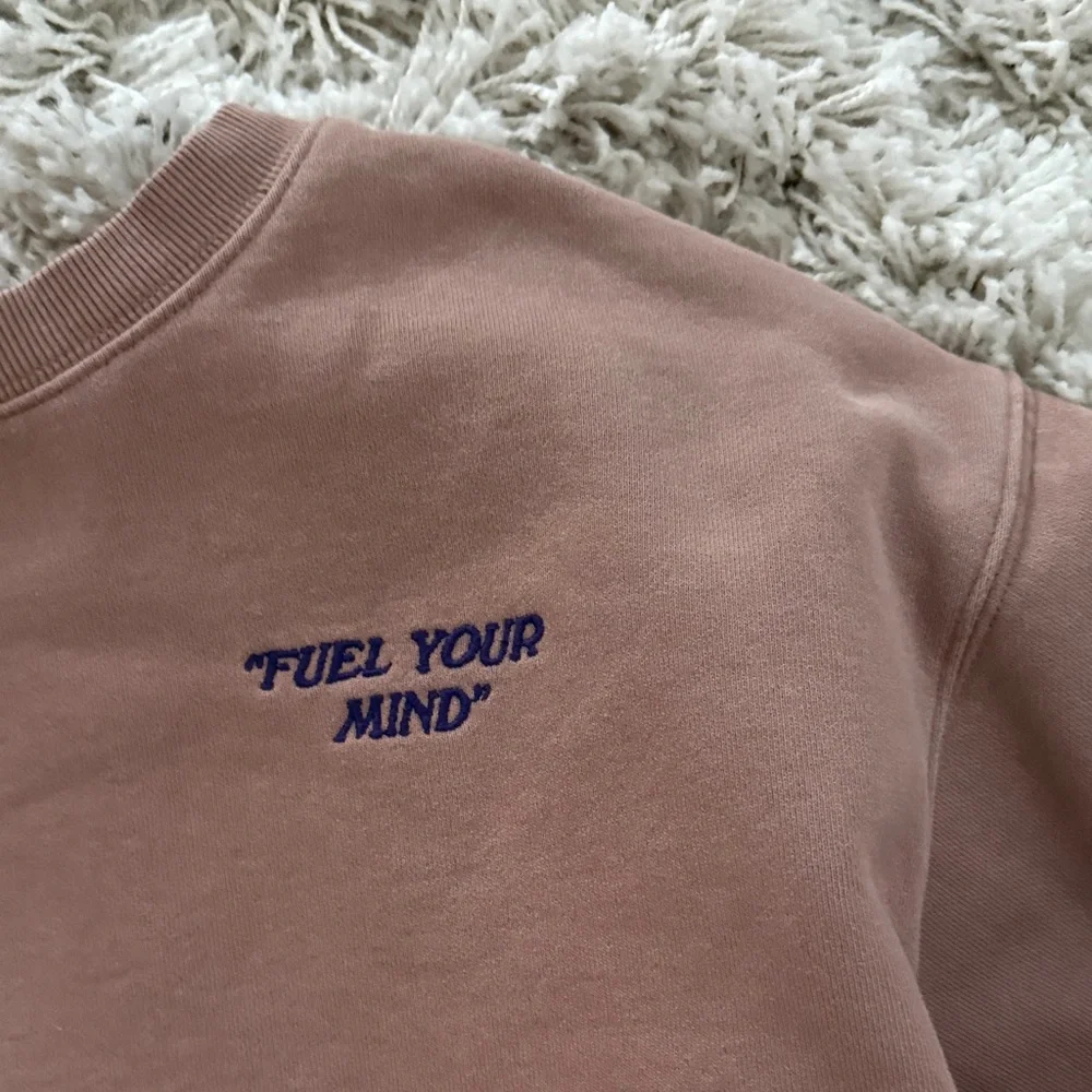 Aritzia Brown Fuel Your Mind Crewneck Sweater - Picture 2 of 5